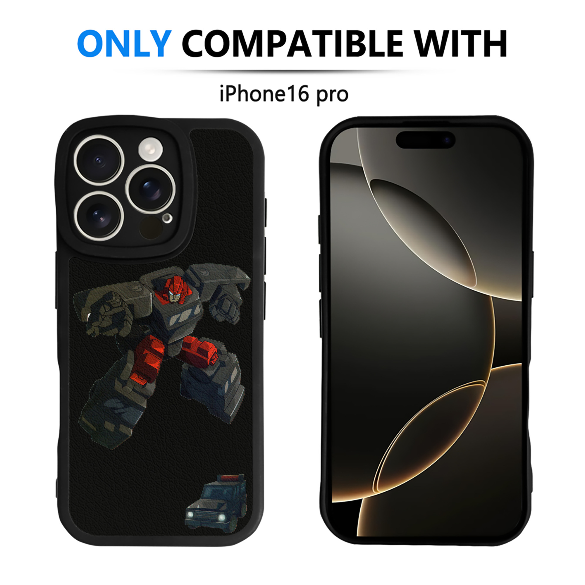 （画像用）  【iPhone 16シリーズ対応】シリコンスマホケース（レザー調） 材質：シリコン